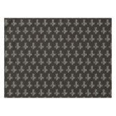 ゴシックハロウィーン墓地ヘッドストーンクロススケッチ テーブルクロス (正面(横))