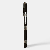 ゴシックハロウィーン墓地ヘッドストーンクロススケッチ Case-Mate iPhoneケース (裏面 / 左)