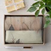 ゴシックハロウィーン妖精のスケルトンとカボチャ 薄葉紙 (ギフト)