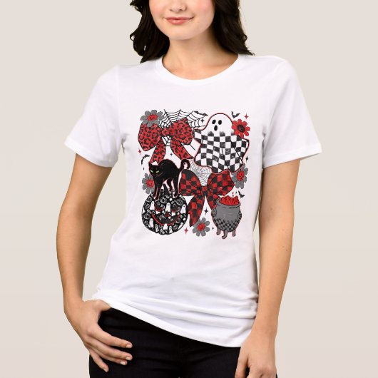 ゴシックハロウィーン幽霊 トライブレンドＴシャツ (正面)