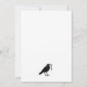 ゴシックハロウィーン招待状 招待状 (裏面)