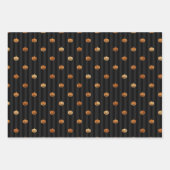 ゴシックハロウィーン銅とブラックセット3 ラッピングペーパーシート (正面)