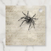 ゴシックハロウィーン魔女スカルスパイダーオオオカミ フェイバータグ (裏面)