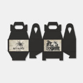 ゴシックハロウィーン魔女スカルスパイダーオオオカミ フェイバーボックス (折り畳みなし)