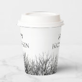 ゴシックハローウィンパーティ幽霊のよく出るウッズ 紙コップ (左)