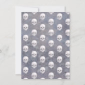 ゴシックハローウィンパーティ招待状 招待状 (裏面)