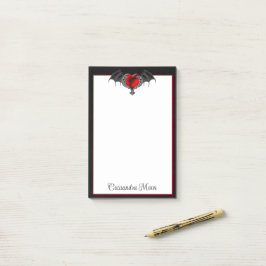 ゴシックハートとこうもり翼 ポストイット