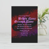 ゴシックハートとスカル結婚ズ 招待状 (スタンド正面)