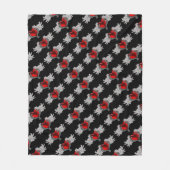 ゴシックハートウィングスフリースブランケット フリースブランケット (正面)