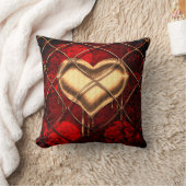 ゴシックハートカスタム クッション (ブランケット)