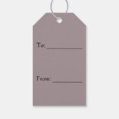 ゴシックハートバラギフトラベル ギフトタグ (裏面)