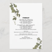 ゴシックハートフローラ結婚スカルの日程 プログラム (裏面)