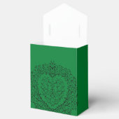 ゴシックハート優先ボックステントスタイルグリーン&ブラック フェイバーボックス (オープン)