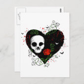 ゴシックハート ポストカード (正面/裏面)