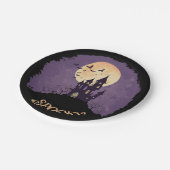 ゴシックハ不気味ウス幽霊のよく出るハロウィーン ペーパープレート (アングル)