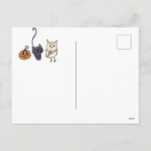 ゴシックハ幽霊のよく出るウスファミリーハロウィーンポストカード シーズンポストカード (裏面)