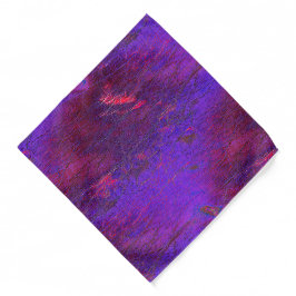 ゴシックバイオレットから赤の拡大した革の染色 バンダナ
