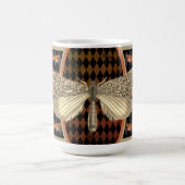 ゴシックバタフライダイヤモンドハロウィーン コーヒーマグカップ (中央)