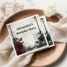 ゴシックバットとバラの誕生日