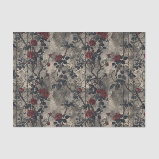 ゴシックバラつる植物 薄葉紙 (正面)