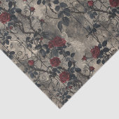 ゴシックバラつる植物 薄葉紙 (詳細)