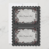 ゴシックバラとスカル (裏面)