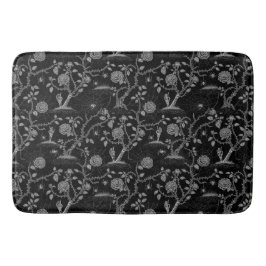 ゴシックバラと骨柄 バスマット