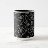 ゴシックバラと骨柄 マグカップ (中央)