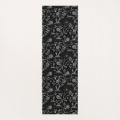 ゴシックバラと骨柄 ヨガマット (裏面)