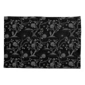 ゴシックバラと骨柄 枕カバー (裏面)