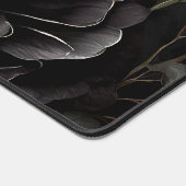 ゴシックバラアレンジメント黒花 デスクマット (コーナー)