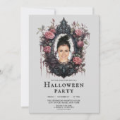 ゴシックバラカスタム枠 招待状 (正面)