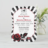 ゴシックバラグランジスカル結婚海賊 招待状 (スタンド正面)