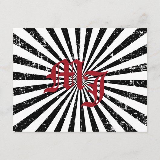 ゴシックバラスカルグランジパイレーツ結婚詳細カード エンクロージャーカード (裏面)