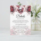 ゴシックバラスカル結婚の詳細エンクロージャカード エンクロージャーカード (スタンド正面)