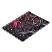 ゴシックバラスパイラルノート ノートブック (左側)