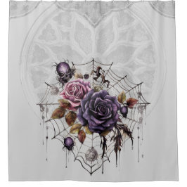 ゴシックバラスプオキーハローウィンパーティ シャワーカーテン