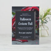 ゴシックバラハロウィーン 招待状 (スタンド正面)