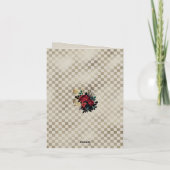 ゴシックバラメモカード ノートカード (裏面)