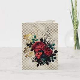 ゴシックバラメモカード ノートカード