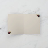 ゴシックバラメモカード ノートカード (内部)