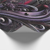 ゴシックバラ包装紙 ラッピングペーパー (角)