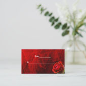 ゴシックバラ座席表名刺 プレイスカード (スタンド正面)