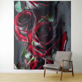 ゴシックバラ結婚の背景 タペストリー (インサイチュ)