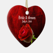 ゴシックバラ結婚キープサケオーナメント セラミックオーナメント (右)