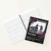 ゴシックバラ結婚ズゲストブック ノートブック (内部)
