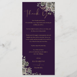 ゴシックバラ結婚ズフローラサンキュー座席表 メニュー