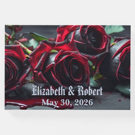 ゴシックバラ結婚ズ ゲストブック (正面)