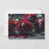 ゴシックバラ結婚ズ 出欠カード (裏面)