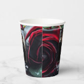 ゴシックバラ結婚ズ 紙コップ (右)